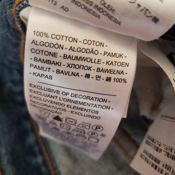 Levi's Wedgie 24x27 skinny premium 100 cotton rigid vintage style retro jean - Picture 6 of 16